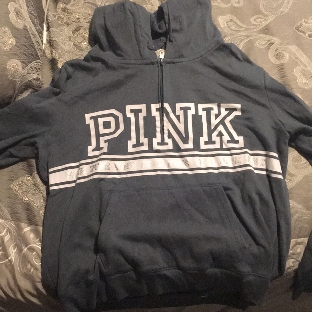 Victoria secret PINK half zip hoodie